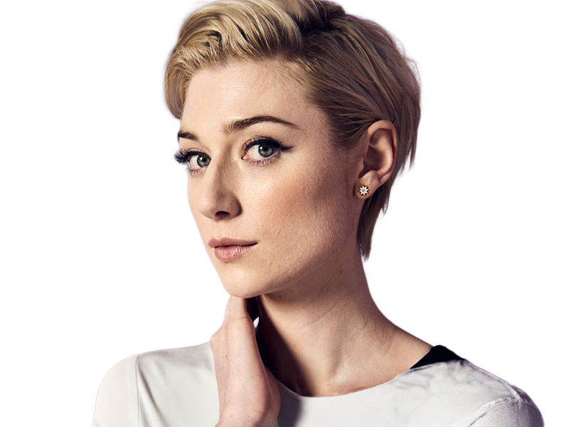 Sticker elizabeth debicki actrice femme polonaise australienne cheveux blonds yeux bleues 2015s vingtenaire vingtaine grande cheveux courts par Dark-63