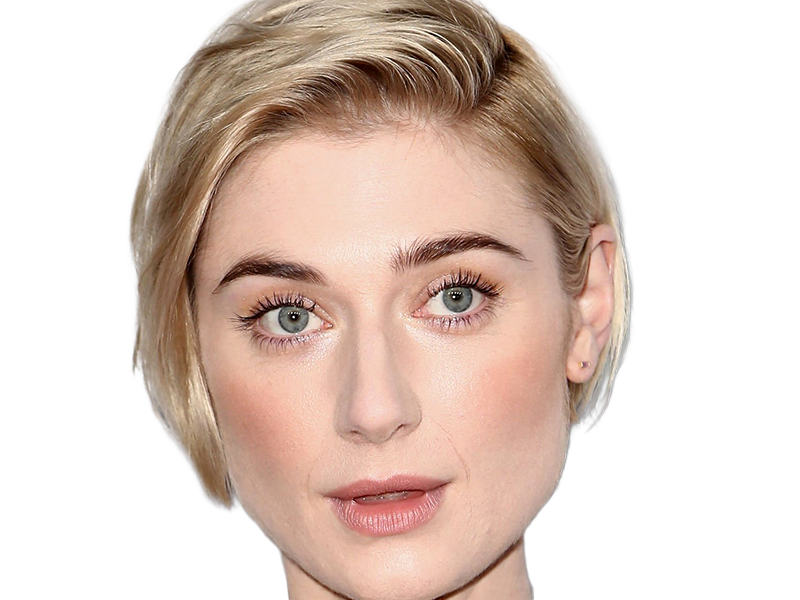 Sticker elizabeth debicki actrice femme polonaise australienne cheveux blonds yeux bleues 2015s vingtenaire vingtaine grande cheveux courts par Dark-63