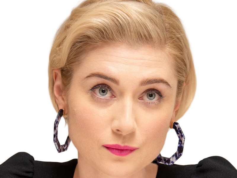 Sticker elizabeth debicki actrice femme polonaise australienne cheveux blonds yeux bleues 2015s vingtenaire vingtaine grande cheveux courts par Dark-63