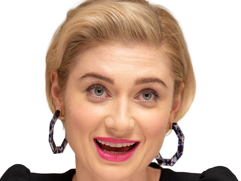 Sticker elizabeth debicki actrice femme polonaise australienne cheveux blonds yeux bleues 2015s vingtenaire vingtaine grande cheveux courts par Dark-63