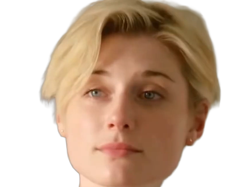 Sticker elizabeth debicki actrice femme polonaise australienne cheveux blonds yeux bleues 2015s vingtenaire vingtaine grande cheveux courts par Dark-63