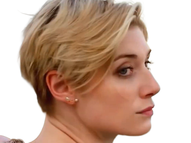 Sticker elizabeth debicki actrice femme polonaise australienne cheveux blonds yeux bleues 2015s vingtenaire vingtaine grande cheveux courts par Dark-63