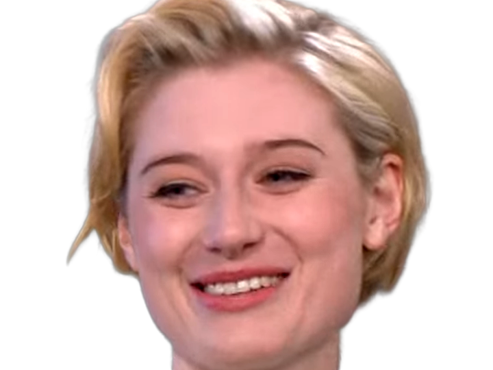 Sticker elizabeth debicki actrice femme polonaise australienne cheveux blonds yeux bleues 2015s vingtenaire vingtaine grande cheveux courts par Dark-63