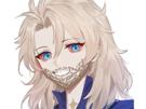 albedo-gooner-clochard-clodo-barbe-yeux-rouge-genshin-impact