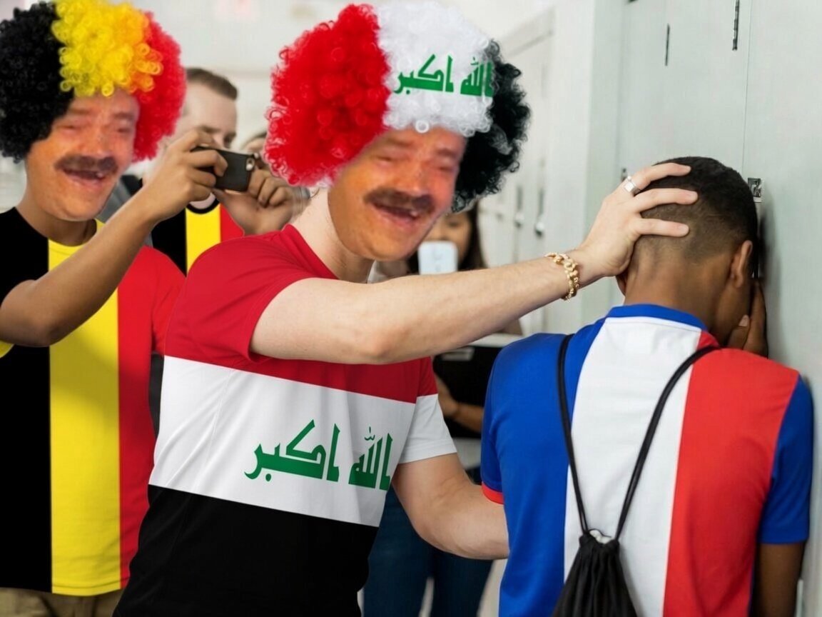 irak france coupe monde cdm2026 cocorico baguette football frouze