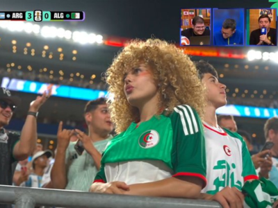 supporter supportrice cdm coupe du monde 2026 femme argentine-algerie algerie argentine algerienne beaute