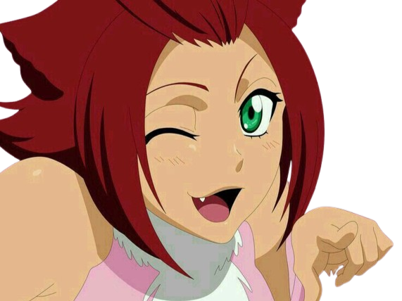 haineko bleach cheveux roux yeux vert freyja chat fic bloop