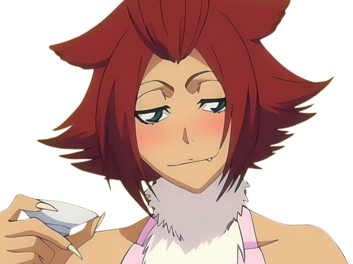 haineko bleach cheveux roux yeux vert freyja chat fic bloop