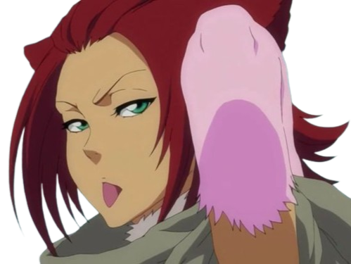 haineko bleach cheveux roux yeux vert freyja chat fic bloop