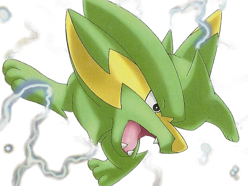 dynavolt electrike rakurai pokemon pkm jeu anime type electrik 3g hoenn orage