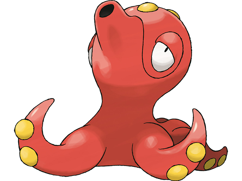 octillery okutank pokemon pkm jeu anime type eau 2g johto jet