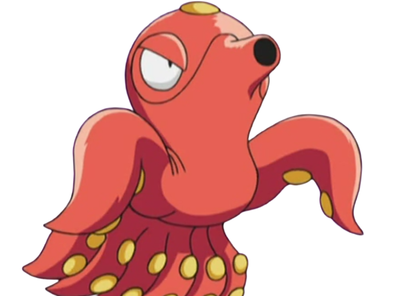 octillery okutank pokemon pkm jeu anime type eau 2g johto jet