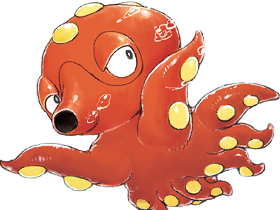 octillery okutank pokemon pkm jeu anime type eau 2g johto jet
