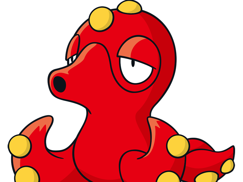 octillery okutank pokemon pkm jeu anime type eau 2g johto jet