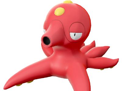 octillery okutank pokemon pkm jeu anime type eau 2g johto jet