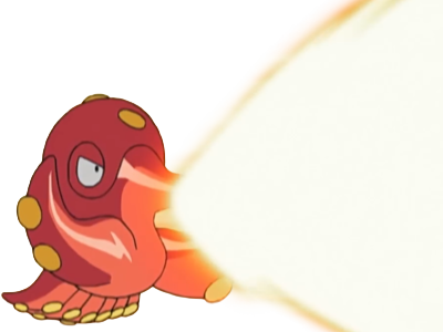 octillery okutank pokemon pkm jeu anime type eau 2g johto jet