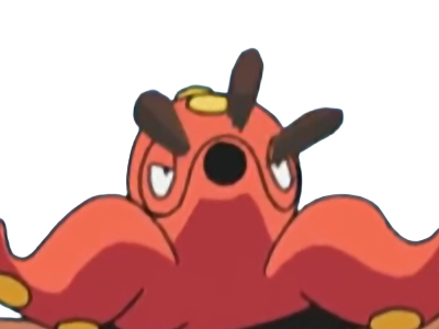 octillery okutank pokemon pkm jeu anime type eau 2g johto jet