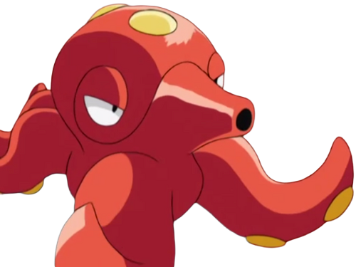 octillery okutank pokemon pkm jeu anime type eau 2g johto jet