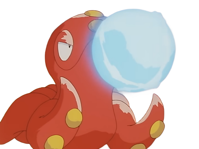octillery okutank pokemon pkm jeu anime type eau 2g johto jet