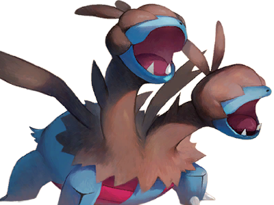 diamat zweilous dihead pokemon pkm jeu anime type tenebres dragon 5g unys violent