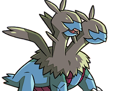 diamat zweilous dihead pokemon pkm jeu anime type tenebres dragon 5g unys violent