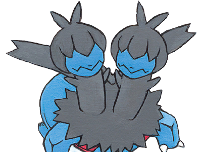 diamat zweilous dihead pokemon pkm jeu anime type tenebres dragon 5g unys violent