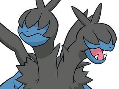 diamat zweilous dihead pokemon pkm jeu anime type tenebres dragon 5g unys violent