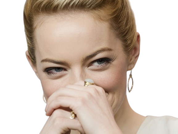 emma emily jean stone actrice americaine blonde yeux verts femme cheveux attaches croods annee 2013