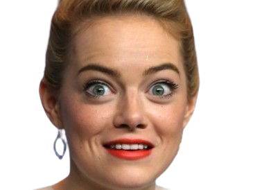 emma emily jean stone actrice americaine blonde yeux verts femme cheveux attaches croods annee 2013