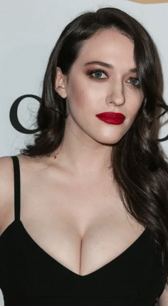 kat den dennings actress celeb breast busty tit broke darcy lewis dollface nora wife blow