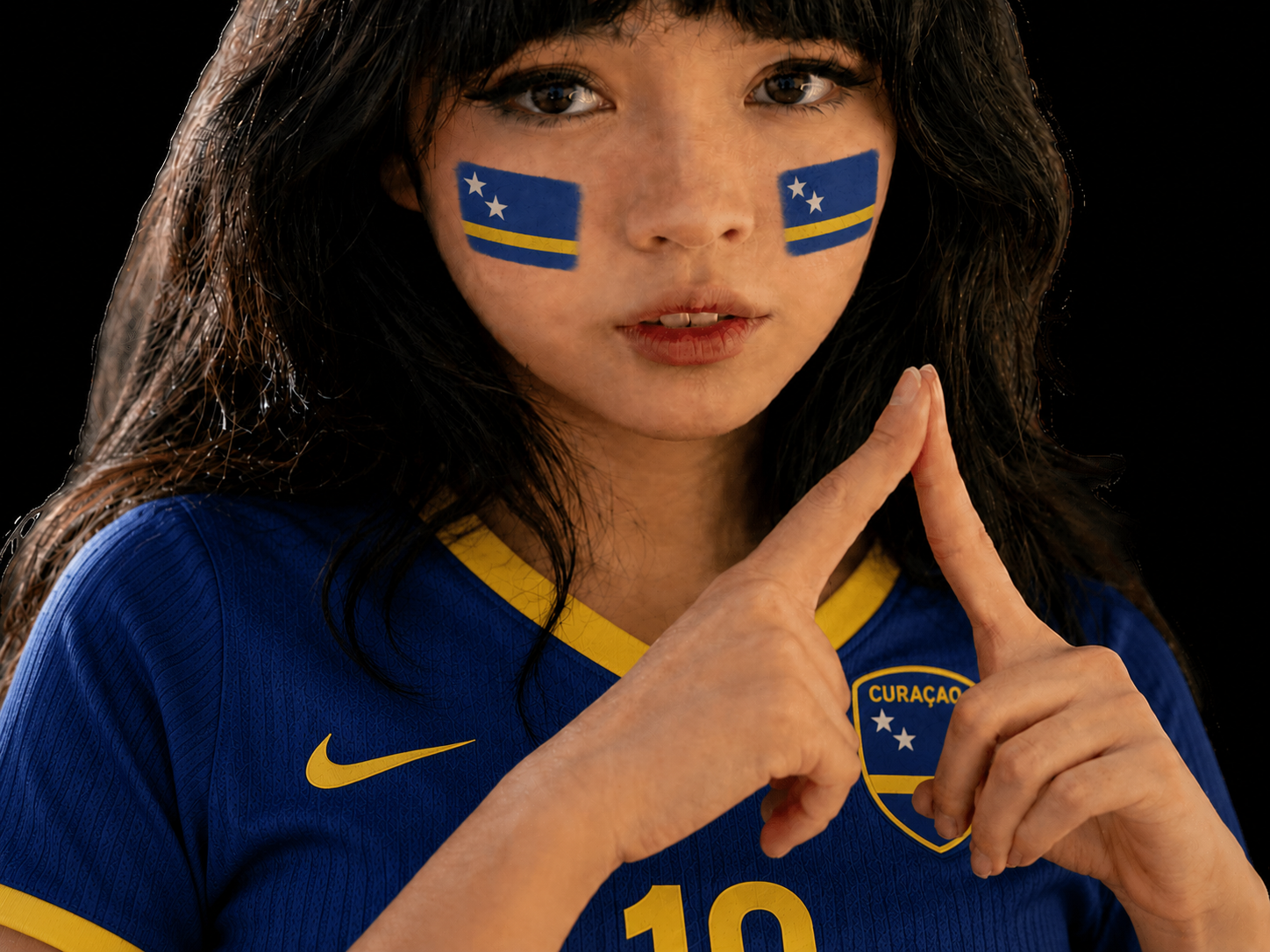 lisa blackpink curacao supporter foot femme kpop