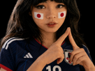 lisa-blackpink-japon-supporter-football-femme