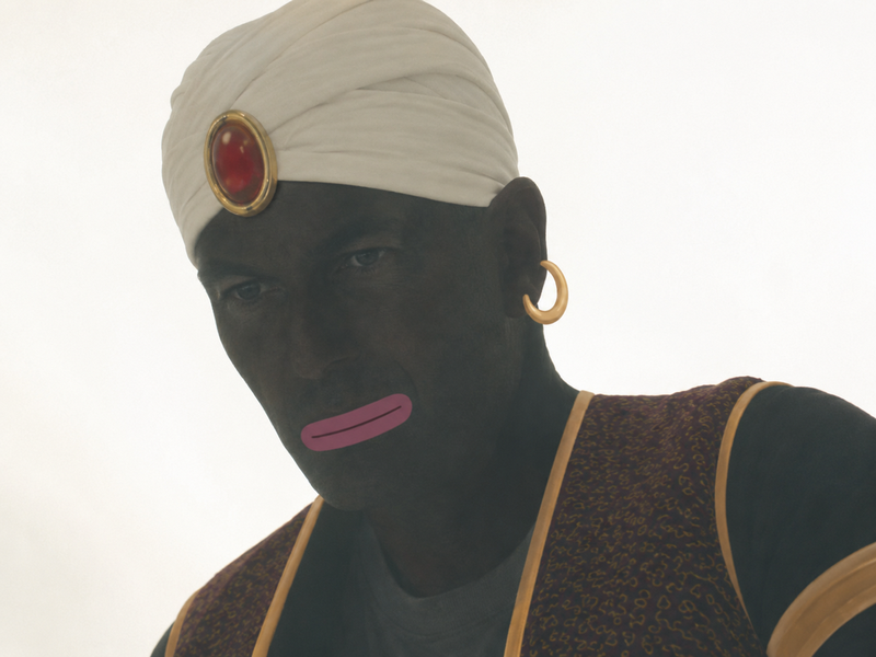 zidane popo mr mister dbz dragon ball noir turban cdm