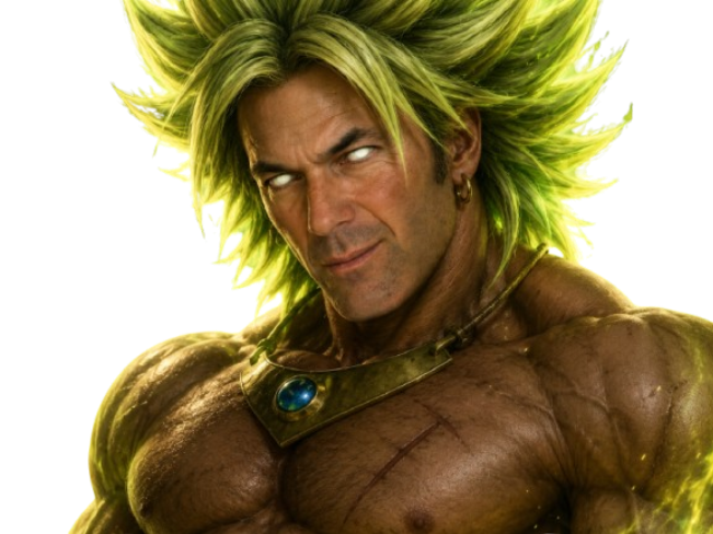 zizou broly legendaire fou sayen zidane dbz