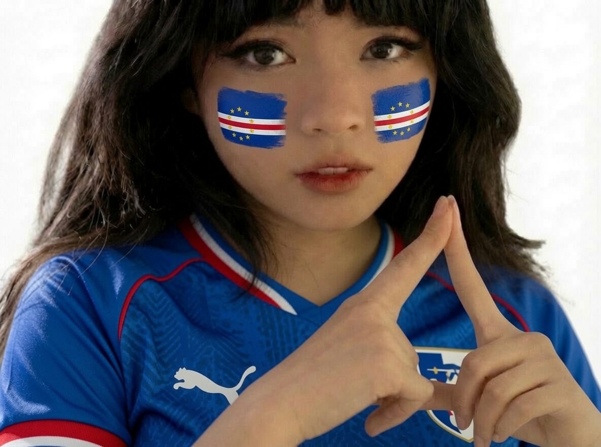 supporter football coupe monde japonaise coreenne cap vert