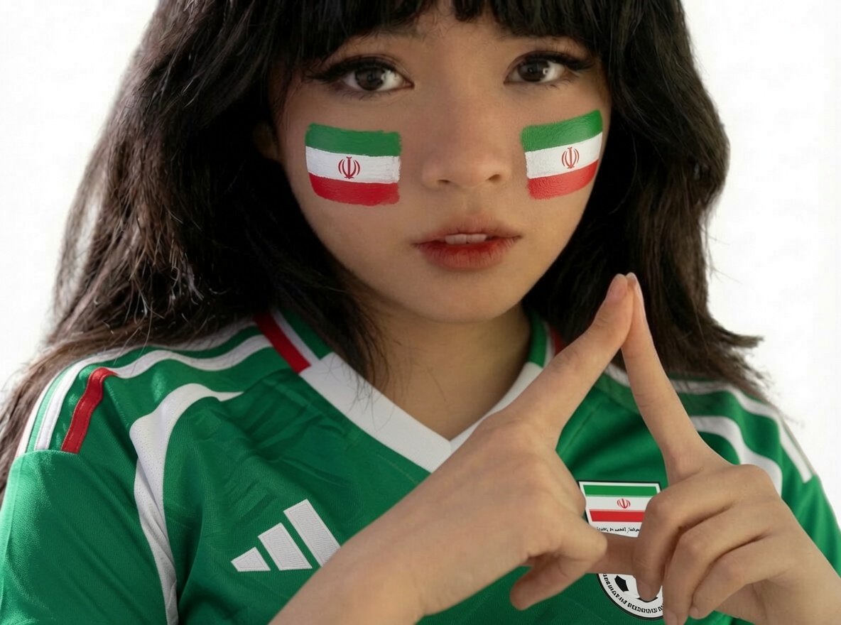 supporter football coupe monde japonaise coreenne iran
