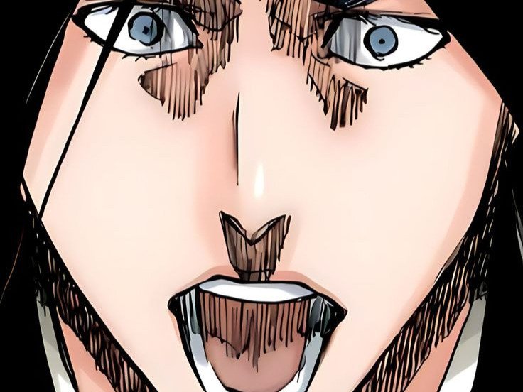 unohana retsu bleach cheveux noir yeux bleu fic bloop