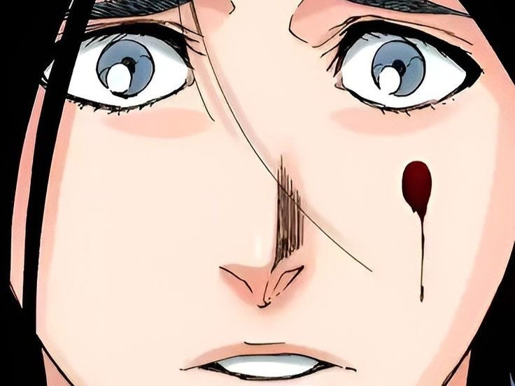 unohana retsu bleach cheveux noir yeux bleu fic bloop