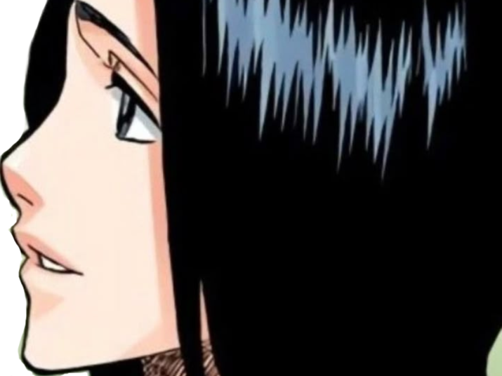 unohana retsu bleach cheveux noir yeux bleu fic bloop