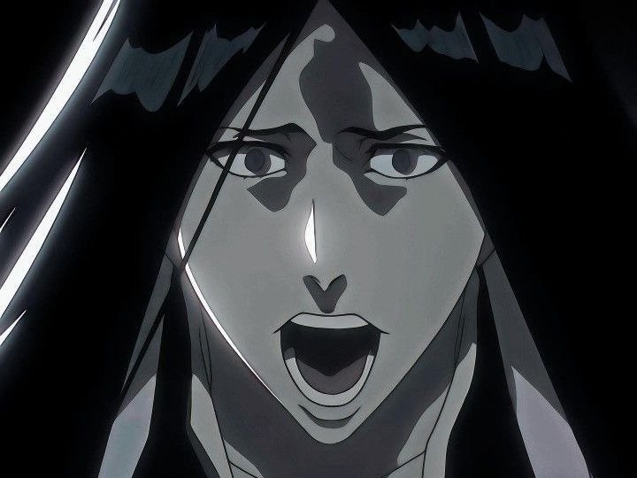 unohana retsu bleach cheveux noir yeux bleu fic bloop