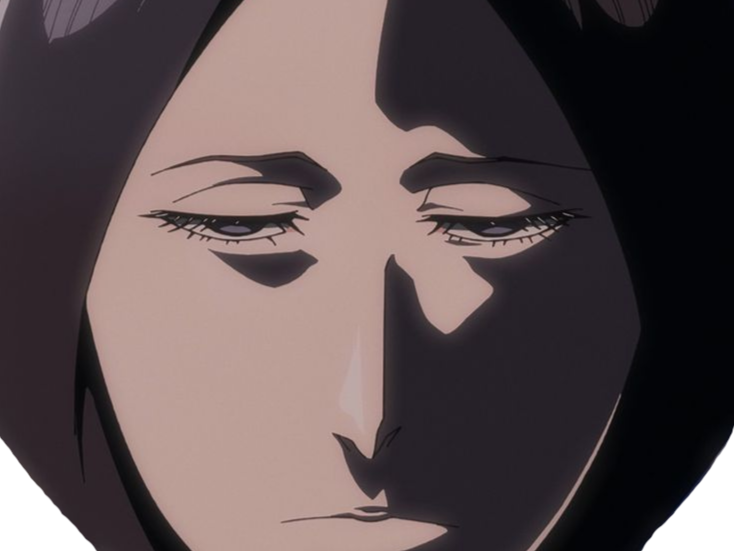 unohana retsu bleach cheveux noir yeux bleu fic bloop