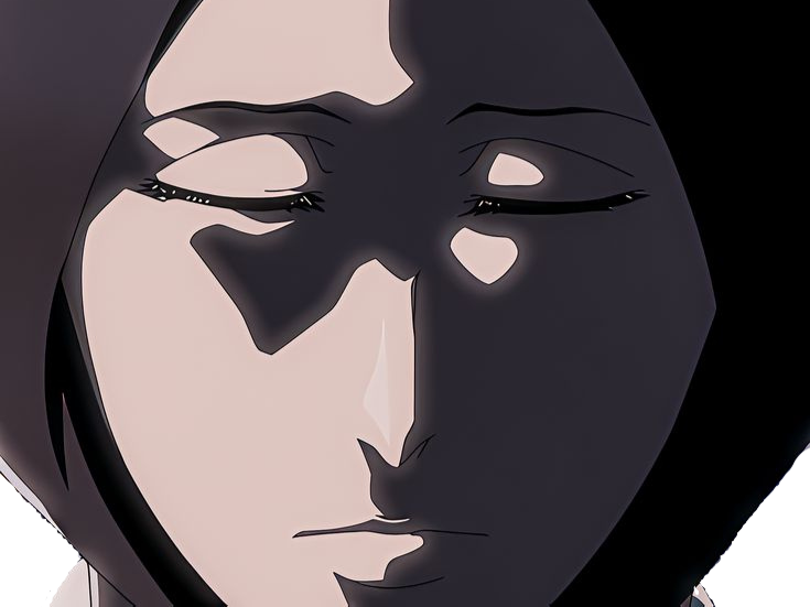 unohana retsu bleach cheveux noir yeux bleu fic bloop