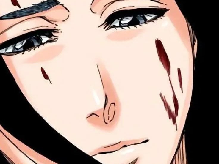 unohana retsu bleach cheveux noir yeux bleu fic bloop