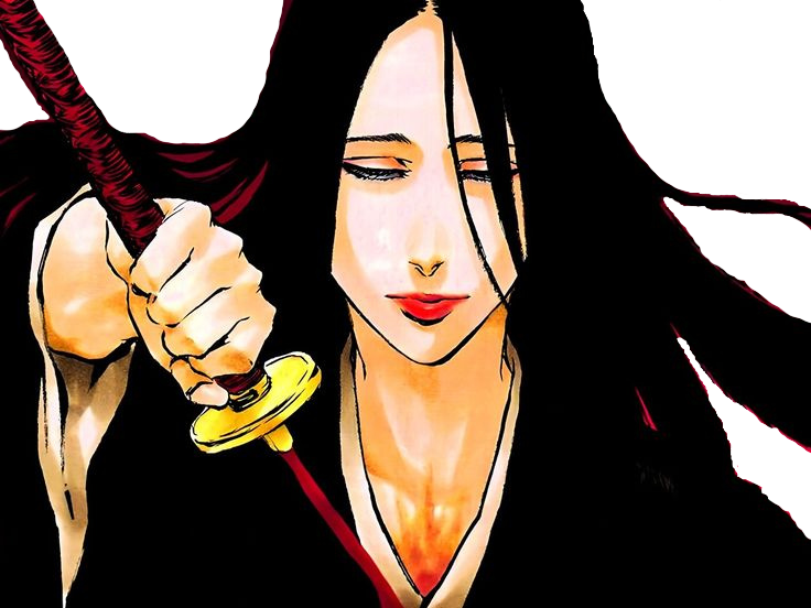 unohana retsu bleach cheveux noir yeux bleu fic bloop