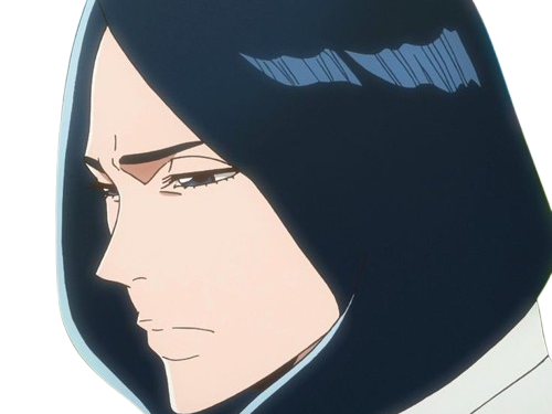 unohana retsu bleach cheveux noir yeux bleu fic bloop
