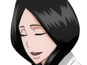unohana retsu bleach cheveux noir yeux bleu fic bloop
