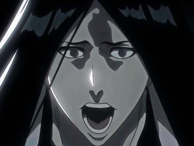 unohana retsu bleach cheveux noir yeux bleu fic bloop