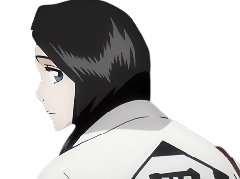 unohana retsu bleach cheveux noir yeux bleu fic bloop