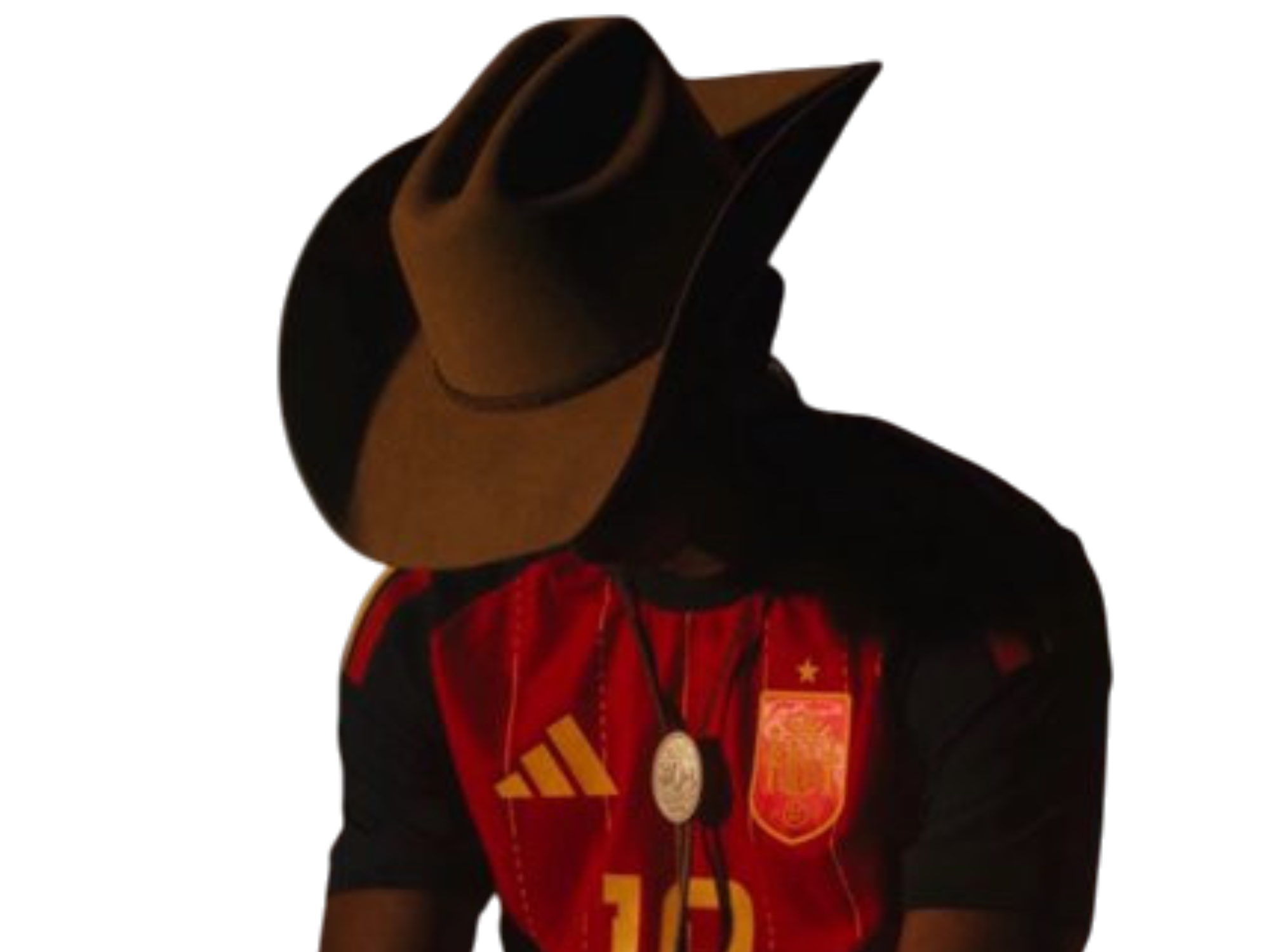 lamine yamal story insta espagne arabie saoudite chapeau cowboy cow-boy cdm coupe du monde 2026