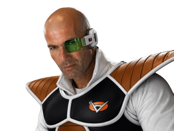 zidane zinedine zizou cdm dragon ball dbz ginue soldat freezer namek detecteur